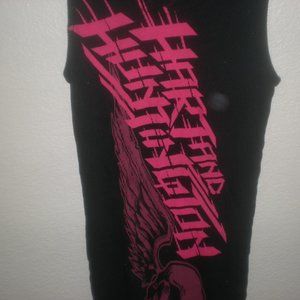hart & huntington Brand  Tank Top  Shirt    Size X-Small    Black  Vintage NWOT